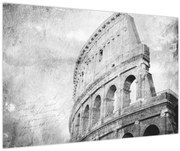 Tablou - Carte poștală de epocă a orașului N⁰1 (90x60 cm)