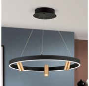 Orion HL 6-1667/3 LED lustr BERLIN, stmívatelný, 50W, 230V, negru/auriu