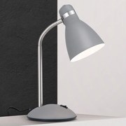 Orion - Lampă de birou SCHOOL 1xE27/40W/230V gri/crom mat