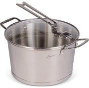 Lamart LT1276 cratiță cu capac Conic diametru 24 xînălțime 13 cm