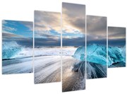 Tablou - Plaja Diamond Beach (150x105 cm)