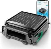 Skimer pentru curatarea suprafetei apei din piscine Wybot F1, Alimentare solara / DC, Pana la 8 ore, 7 l, Aplicatie mobila, Negru