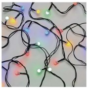 Instalație luminoasă LED pentru Crăciun, 200 LED, 8 funcții, 25 m, IP44, multicoloră