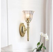 Elstead BATH-DRYDEN1-PB-LED Aplica de perete pentru baie DRYDEN, 1x G9, 3W, 230V, IP44, auriu