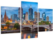 Tablou cu orașul Melbourne (90x60 cm)