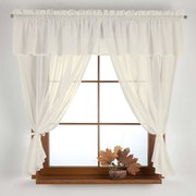 Set de perdele de bucătărie Romantica