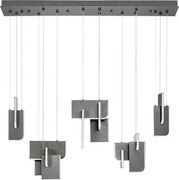 Lustra LED suspendata liniara design decorativ 2700K TOTEM
