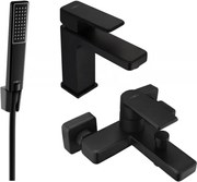 Mexen Mino Set cadă R72, negru - 72403R72-70