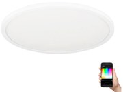 Plafonieră LED RGBW dimabilă ROVITO-Z LED/16,5W/230V alb Eglo 900087