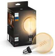 Bec LED dimabil Philips Hue WHITE FILAMENT G125 E27/7W/230V 2100K