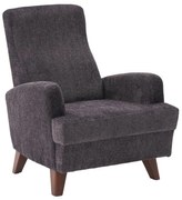 Fotoliu KOVU antracit