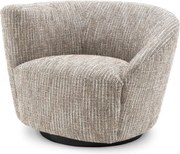 Fotoliu pivotant design elegant LUX Colin left, bej mademoiselle 115432 HZ