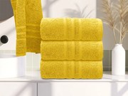 Prosop CONFORT 50 x 100 cm galben, 100% bumbac