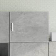 vidaXL Dulap de perete, gri beton, 50x42,5x40 cm, lemn prelucrat