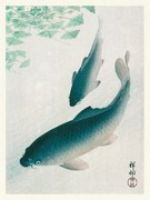 Reproducere Two Carp Fish, Ohara Koson