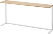 Raft suplimentar alb/în culoare naturală din lemn 90x18 cm Tower – YAMAZAKI