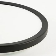 Brilagi - Lampă LED reglabilă Ultra Slim, 24W/230V, Ø 42 cm, negru + telecomandă