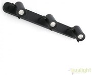 Aplica stil modern minimalist ORLEANS 3L negru 43527