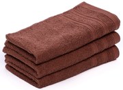 Prosop copii Bella 30x50 cm maro, 100% bumbac