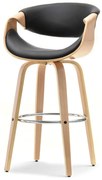 Scaun Bjorn H (stejar negru + crom). 1110650