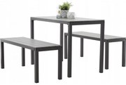 Set mobilier de grădină Yoggi (gri). 1096495
