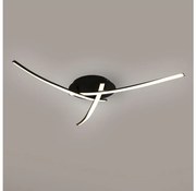 Brilagi - Plafonieră LED STRIPES, 24W/230V, neagră