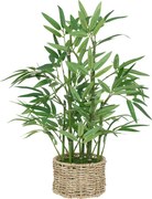 Bambus artificial cu ghiveci natural Ly înălțime 46 cm