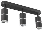 Spot BAMBOO 3xGU10/10W/230V negru