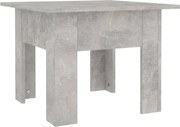 vidaXL Măsuță de cafea, gri beton, 55x55x42 cm, lemn prelucrat