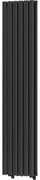 Mexen Dallas radiator decorativ 1600 x 360 mm, 1039 W, negru - W214-1600-360-00-70