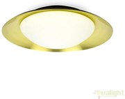 Plafoniera LED moderna SIDE 15W negru/auriu 62142