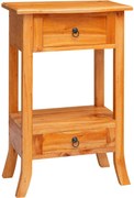 vidaXL Masă de consolă natural 50,5 x 30 x 75,5 cm Lemn masiv de mahon
