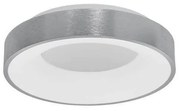 Plafoniera LED moderna 38cm RANDO THIN argintie NVL-9353834