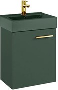 Elita Tiny lavoar 45x30.5 cm dreptunghiular mobilier verde 146078