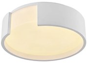 Lustra LED dimabila design modern Pavia alba