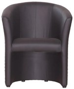 Fotoliu Cubali (piele ecologică negru). 772628