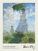 Reproducere Madame Monet and Her Son (1875), Claude Monet