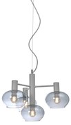 Lustra suspendata design decorativ Bologna 4L gradient/gri