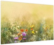 Tablou - Pajiște pictată (90x60 cm)