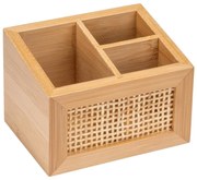 Organizator baie din bambus Wenko Allegre, 12 x 9 cm