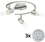 Spot LED Eglo MY CHOICE 3xE14/4W/230V crom