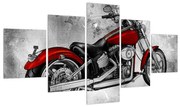 Tablou cu motocicleta (125x70 cm), în 40 de alte dimensiuni noi