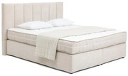 Pat boxspring bej 160x200 cm Olia Bold Line – Bonami Selection