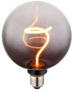 Bec decorativ fumuriu LED E27 4W 140lm 1800K