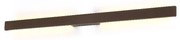 Aplica LED iluminat exterior liniar IP54 LOTUS 20W maro corten