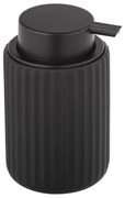 Dispenser sapun lichid BELLUNO, Ceramic, Negru, 300 ml, Wenko