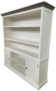 Biblioteca JOY cu 2 usi alb 160/40/180 cm