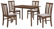 Set mobilier sufragerie Republica (nuc + bej) (pentru 4 persoane). 1116489