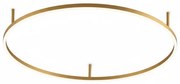 Ideal Lux - Plafonieră ORACLE SLIM LED/29W/230V 3000K Ø 50 cm auriu