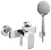 Baterie de dus Bloom alb crom